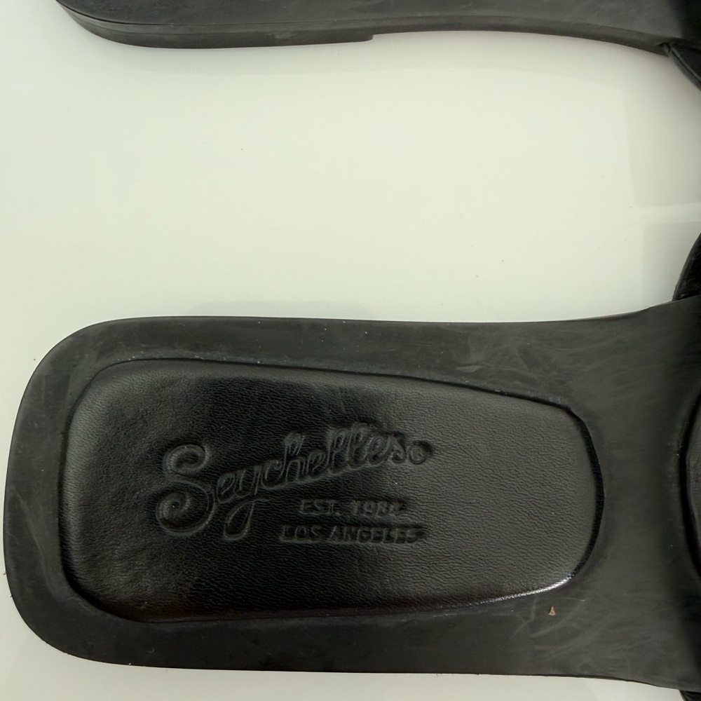 NEW Anthropologie Seychelles “Practically Sandal” Black 7 - Picture 7 of 8